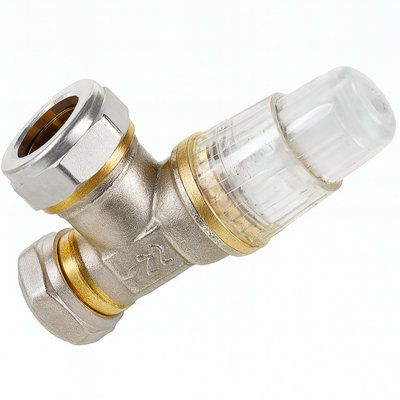 B&Q -  22mm Angle Differential Bypass Valve 872Automatic Central Heating Control
