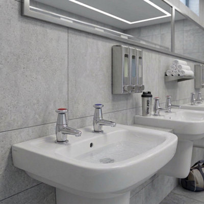 Home Range Performa Chrome Basin Tap (Hot Only)Easy One-Handed Control For Your Bathroom Sink from B&Q