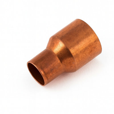 Home Range 5X Westco 22mm X 15mm Reduced Coupling Ef1RCopper End Feed Pipe Fitting Reducer For Plumbing & Heating Systems from B&Q