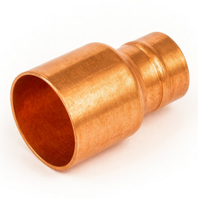 Home Range Westco 35mm X 22mm Copper Fitting ReducerSolder Ring Sr6 Reducer For Copper Plumbing from B&Q