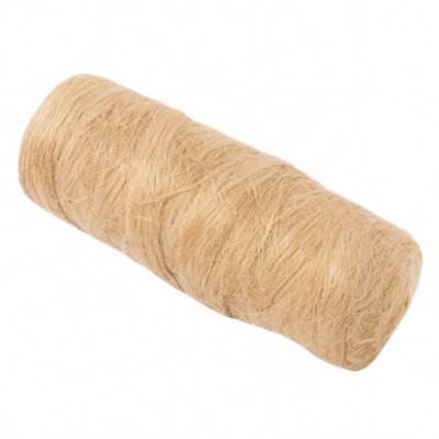 Home Range Plumbers Hemp On Spool 70 MetreNatural Fibre Sealing Material For Water Pipe JointsReliable Leak Prevention from B&Q