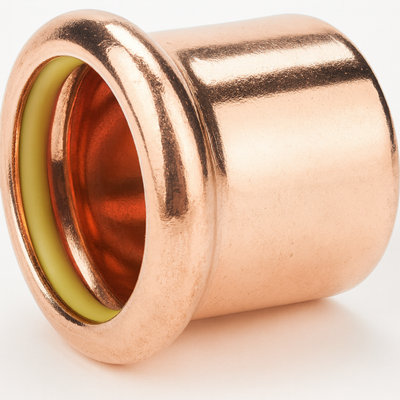 B&Q -  Westco 28mm Press Stop EndCopper Gas Pipe End Cap For Press-Fit Systems