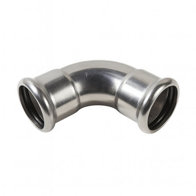 Home Range Westco 28mm 45 Degree Equal Elbow Ss Press Water from B&Q