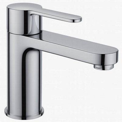 Home Range Exstasy Luxury Basin Mixer ChromeSingle LeverPrecision BrassDesigner Finish from B&Q