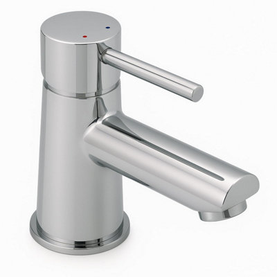 Home Range Ebro Boutique Compact Basin Mixer ChromeSingle LeverSpace-Conscious Proportions from B&Q