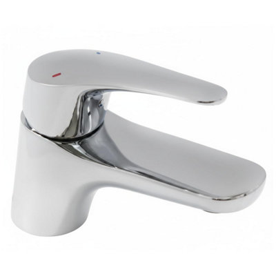 Home Range Ashby Boutique Compact Basin Mixer ChromeSingle LeverSpace-Conscious Proportions from B&Q