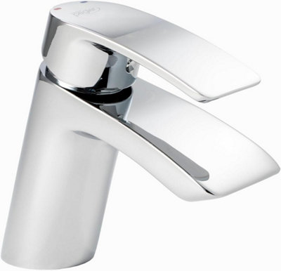 Home Range Pisco Boutique Compact Basin Mixer ChromeSingle LeverSpace-Conscious Proportions from B&Q