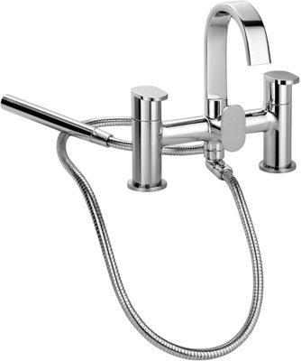 B&Q -  Osmore Statement Bath & Shower Mixer Chrome