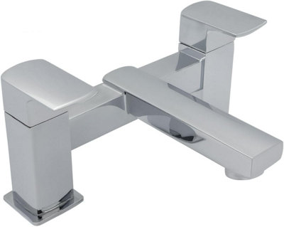 B&Q -  Chrome Luxury Bath Filler Chrome