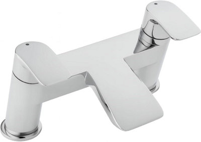 Home Range Waterfall Waterfall Statement Waterfall Bath Filler ChromeDual LeverCascading Waterfall Spout from B&Q
