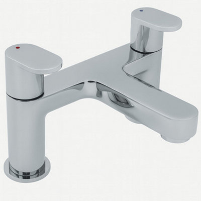 Home Range Exstasy Blade Luxury Bath Filler ChromeDual Lever from B&Q