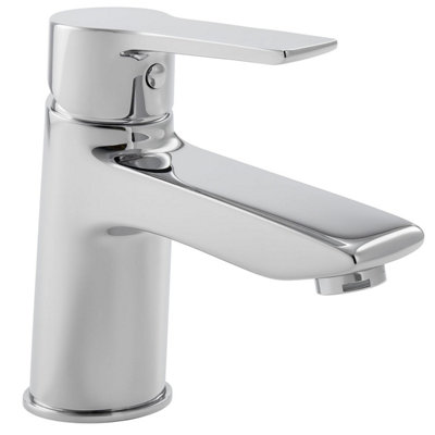Home Range Paragon Boutique Compact Basin Mixer ChromeSingle LeverSpace-Conscious ProportionsTailless Design from B&Q