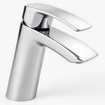 Home Range Waterfall Waterfall Statement Waterfall Bath Filler ChromeSingle LeverCascading Waterfall Spout from B&Q