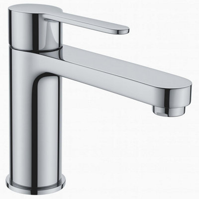 Home Range Strata Luxury Basin Mixer ChromeSingle Lever from B&Q