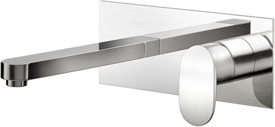 Home Range Strata Blade Luxury Basin Mixer ChromeSingle Lever from B&Q