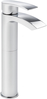 Home Range Lamina Elevated Tall Basin Mixer ChromeSingle LeverElevated High-Rise Form