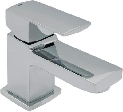 Home Range Manta Boutique Compact Basin Mixer ChromeSingle LeverSpace-Conscious Proportions from B&Q