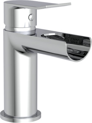 Home Range Waterfall Statement Waterfall Bath Filler ChromeSingle LeverCascading Waterfall Spout from B&Q