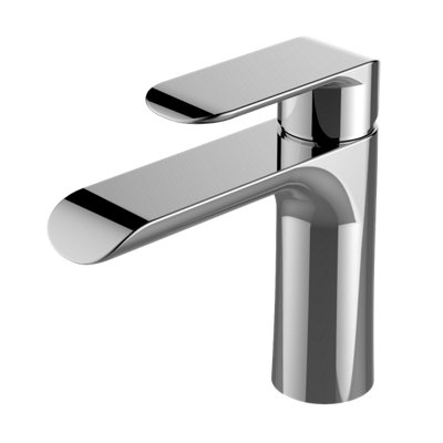 Home Range Heritage Pillar Tap & Bath Shower Set ChromeSingle Lever from B&Q