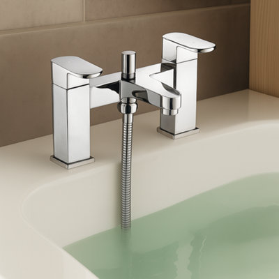 Home Range Home Luxury Basin Mixer ChromePremium Handset Kit