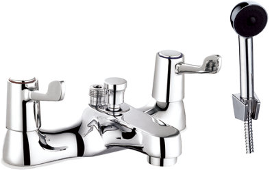 Home Range Home Luxury Basin Mixer ChromePremium Handset Kit
