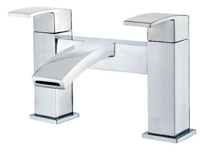 B&Q -  Chrome Luxury Bath Filler Chrome