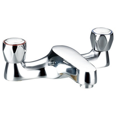 B&Q -  Chrome Luxury Bath Filler Chrome