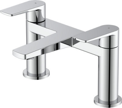 B&Q -  Home Luxury Bath Filler Chrome