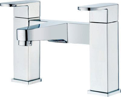 B&Q -  Chrome Luxury Bath Filler Chrome