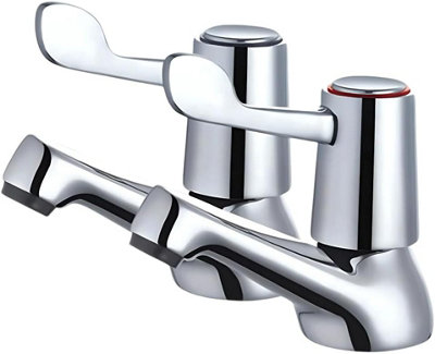 Home Range Home Heritage Pillar Tap Chrome from B&Q