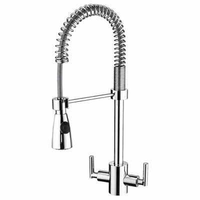 Home Range Chrome Kitchen Mixer TapSingle Lever Swivel Spout For Uk Kitchen Sinks from B&Q
