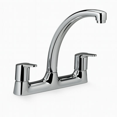 Home Range Araya Chrome Single Lever Kitchen TapModern Design With Solid Brass Body For Kitchen Sinks from B&Q