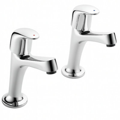 Home Range Haze Chrome Single Lever Kitchen TapModern Design With Solid Brass Body For Kitchen Sinks from B&Q