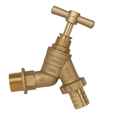 B&Q -  3/4" Hose Union BibcockSolid Brass Outdoor Tap