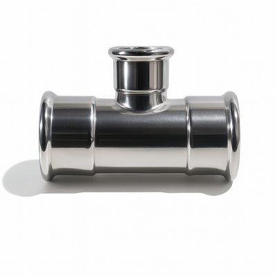 Home Range Westco 54 X 54 X 35mm Stainless Steel Press Reducing TeeWater Pipe FittingHeating & Potable Water Systems from B&Q