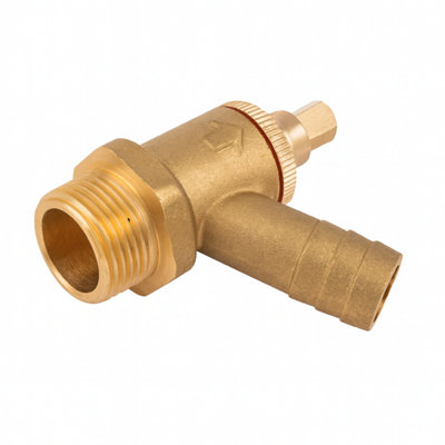 Home Range 1/2" Type A Brass Drain Off CockkCompression Drain Valve For Water SystemsDurable Brass BodyEasy To Operate from B&Q