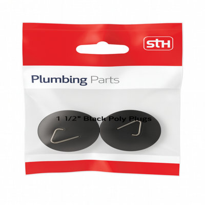Home Range Westco Black Basin Plug & ChainClassic Replacement For Standard Uk Basins from B&Q