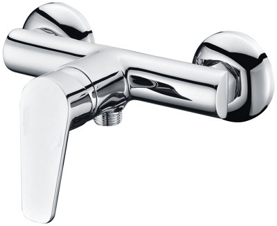 Home Range Chrome Bath & Shower Mixer TapOne Tap For Bath Filling And Showering from B&Q