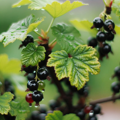 Lincolnshire Pond Plants Ben Connan Blackcurrant (Ribes Nigrum) Plant2Ltr Potted from B&Q