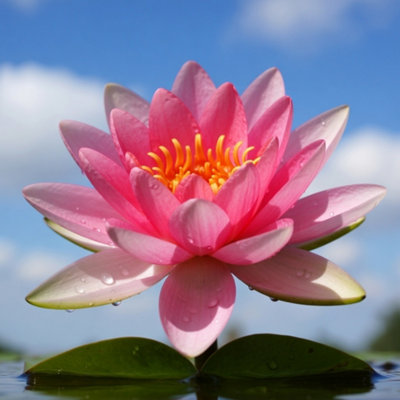 Lincolnshire Pond Plants Celebration Water LilyKitMarginal Aquatic Pond Plant from B&Q