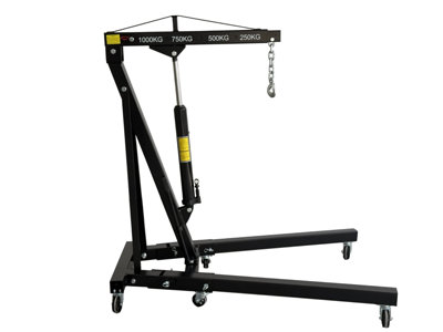 Dirty Pro Tools Mechanics 1 Ton Professional Folding Engine Crane Hoist Lift from B&Q