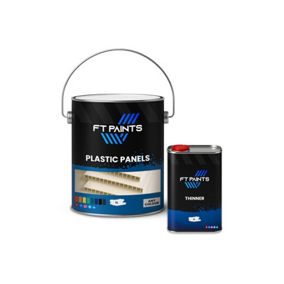  - Ft Paints 8L Kit Satin Finish 1K Acrylic Paint For Plastic Panels -Ral 5002-Ultramarine Blue