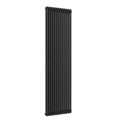 B&Q -  Pewter Vertical 2 Column Traditional Radiator 1800mm (H) X 560mm (W)