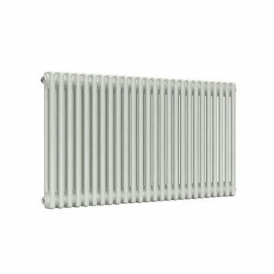 B&Q -  Horizontal 2-Column Radiator Dove Grey600mm X 1190mmLux 2Col-600-1190Dg