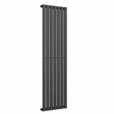 B&Q -  Flat Coloured Vertical Radiator Pewter 1600mm X 490mmSingle784W (2676 Btu)