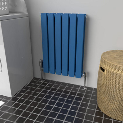 B&Q -  Flat Horizontal Coloured Radiator Galaxy Blue 600mm X 420mm DoubleLux Flat-600-420Dgb