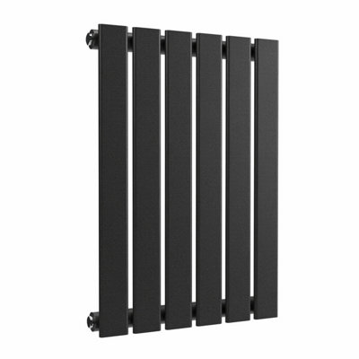 B&Q -  Flat Horizontal Radiator Pewter 600mm X 420mm Single964 Btu282 W