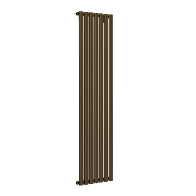 B&Q -  Oval Vertical Radiator Antique Brass 1600mm X 420mmSingle.