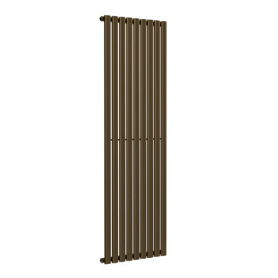 B&Q -  Oval Vertical Radiator Antique Brass 1600mm X 540mmSingle895W (3052 Btu)