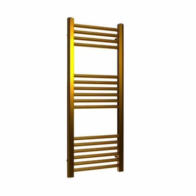 B&Q -  Coloured Towel RadiatorPolished Brass1000 mm X 400 mm308W (1050 Btu)